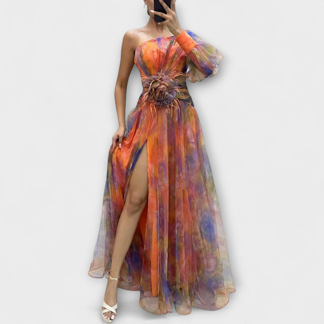 Minna – Asymmetric Amelie Maxi Dress