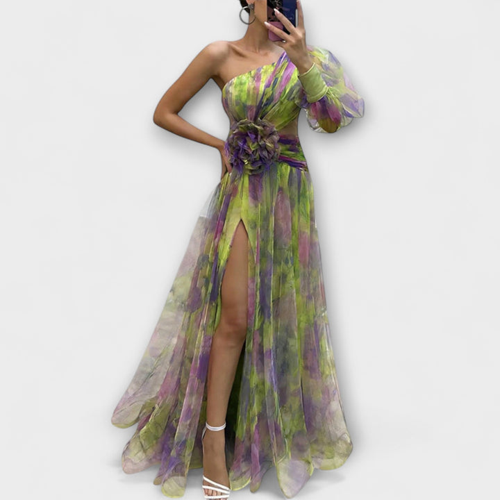 Minna – Asymmetric Amelie Maxi Dress