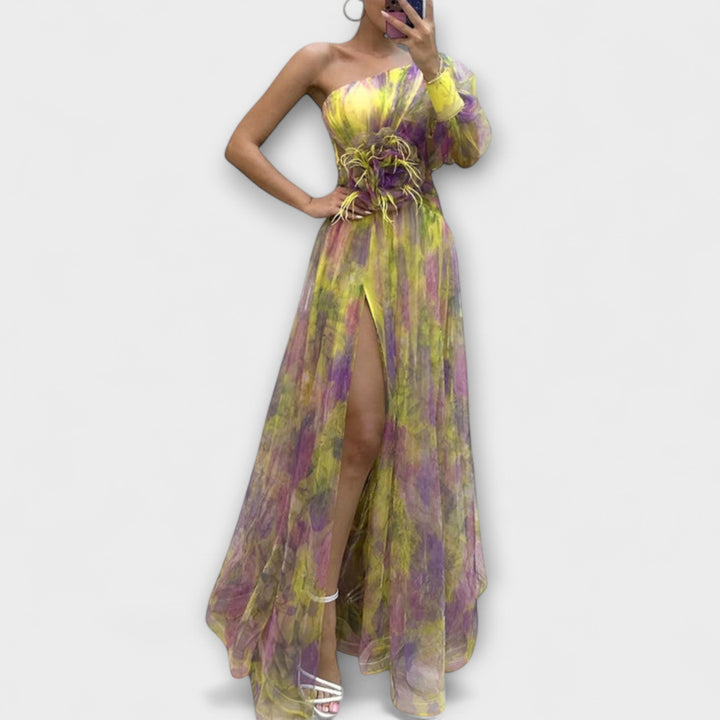 Minna – Asymmetric Amelie Maxi Dress