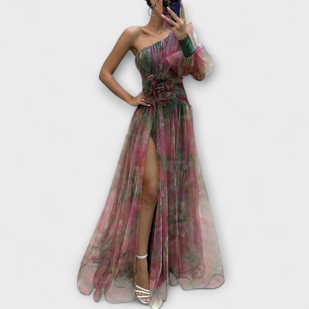 Minna – Asymmetric Amelie Maxi Dress