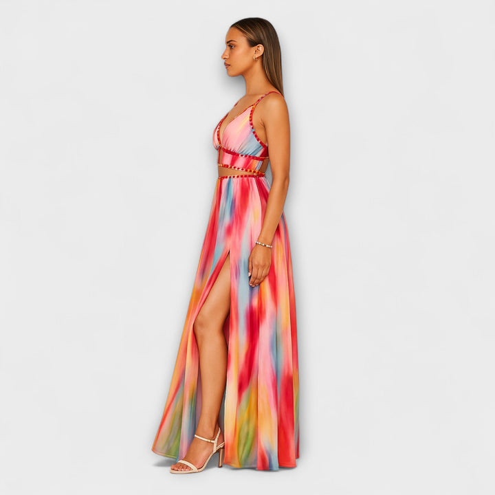 Freya - Painted Maxi Dress