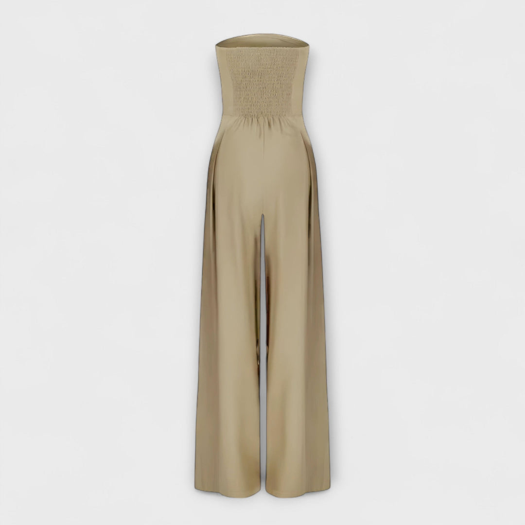 Amélie - Elegant Strapless Jumpsuit