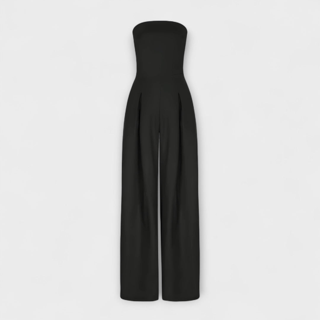 Amélie - Elegant Strapless Jumpsuit