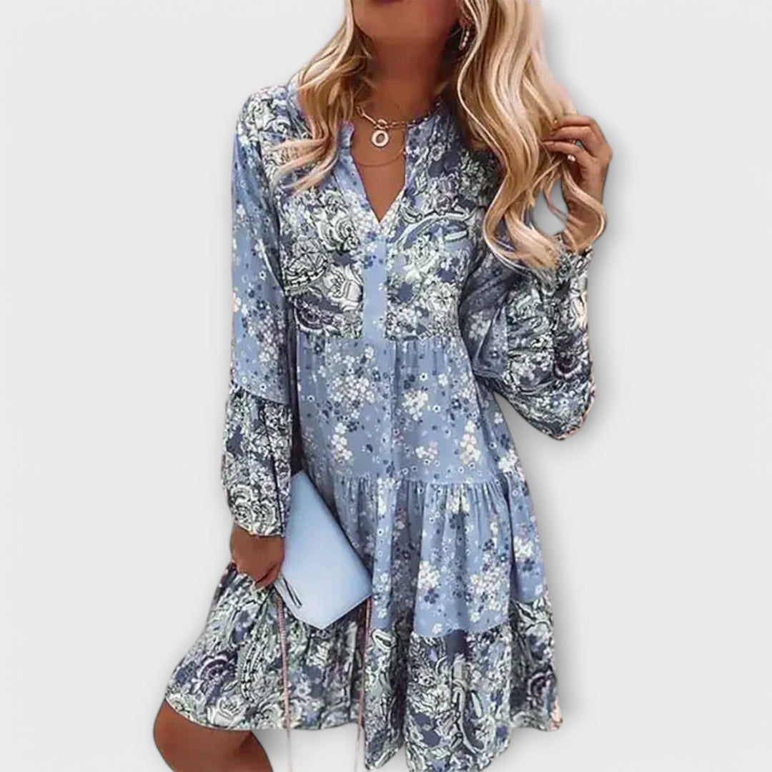 Valer - Summer Boho A-Line Dress