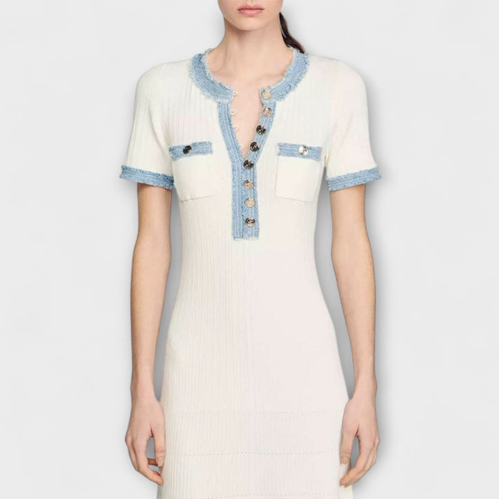 Alecia - Structured Maxi Dress