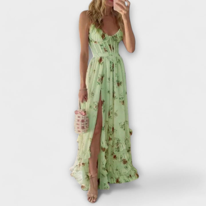 Dress with Floral Pattern