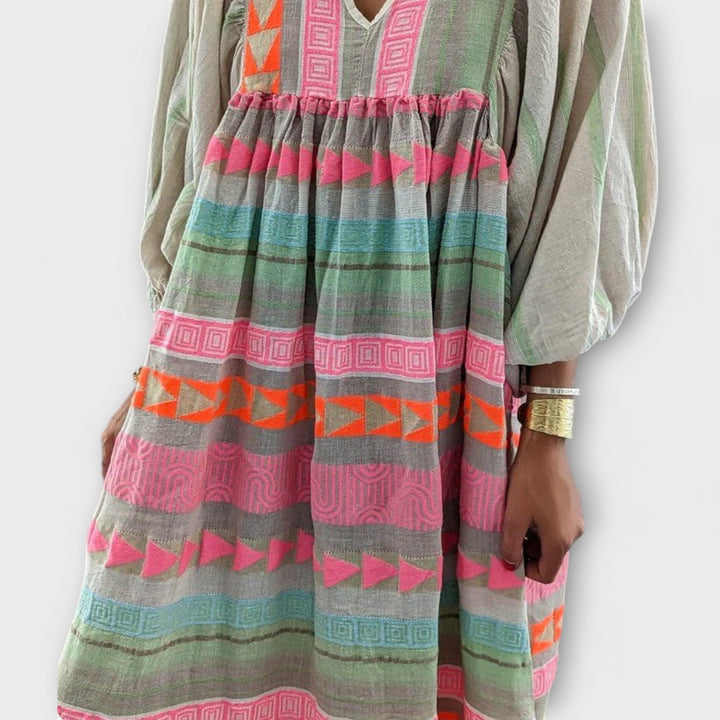 Hermine - Vibrant Loose Dress