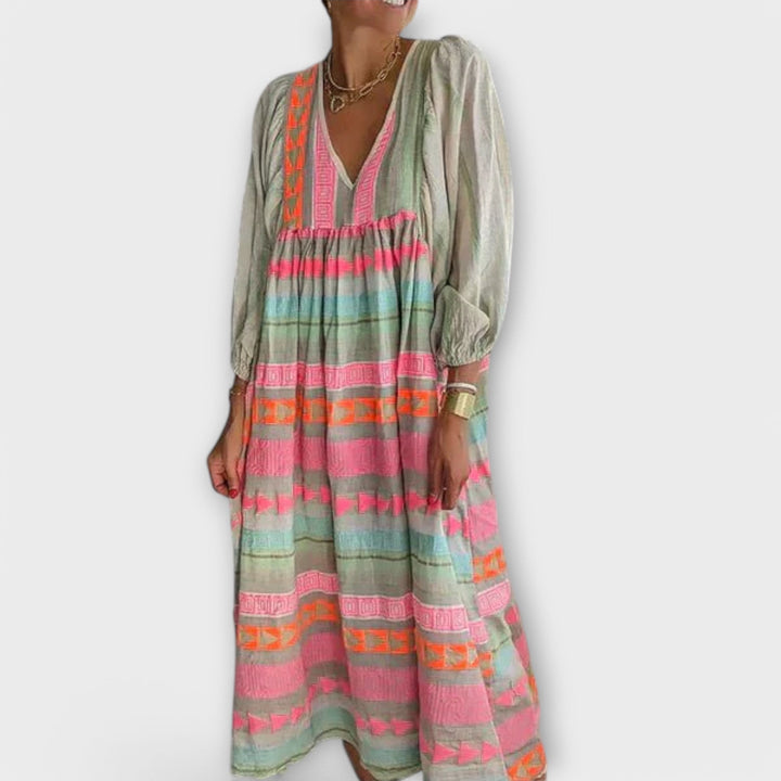 Hermine - Vibrant Loose Dress